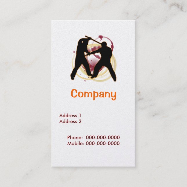 Arnis Business Card (Front)
