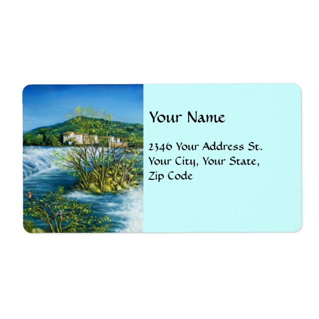 ARNO RIVER AT ROVEZZANO Florence Italy (Front)