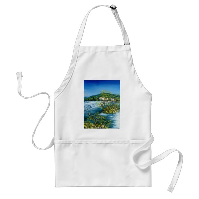 ARNO RIVER AT ROVEZZANO Florence Italy Standard Apron (Front)