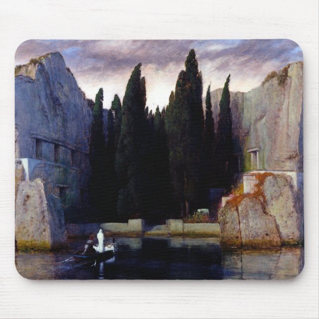 Arnold Bocklin Isle of the Dead Mouse Mat (Front)