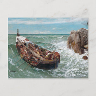 Arnold Böcklin Odysseus and Polyphemus Postcard