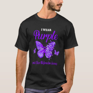 Arnold Chiari Malformation Awareness I Wear Purple T-Shirt