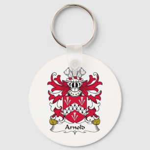Arnold Family Crest Key Ring