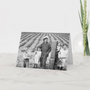 Arnold Family's New Farm - 1939 Card