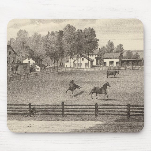 Arnold House, Point Pleasant, NJ Mouse Mat (Front)