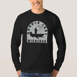 Arnold Lake Fishing Michigan T-Shirt