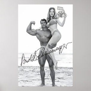 Arnold Schwarzenegger Poster - Magazine Cover Art