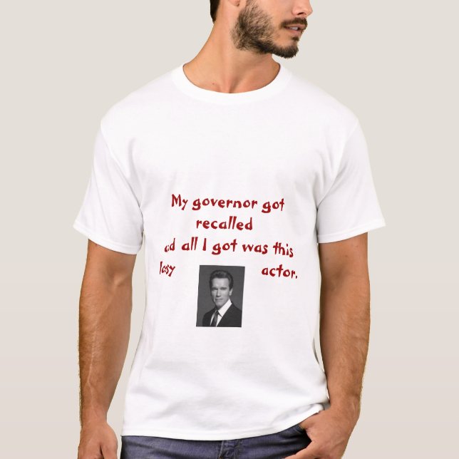 Arnold Schwarzenegger T-Shirt (Front)