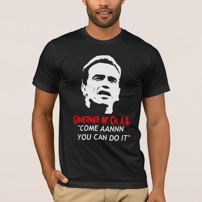 ARNOLD SCHWARZENEGGER T-SHIRT (Front)