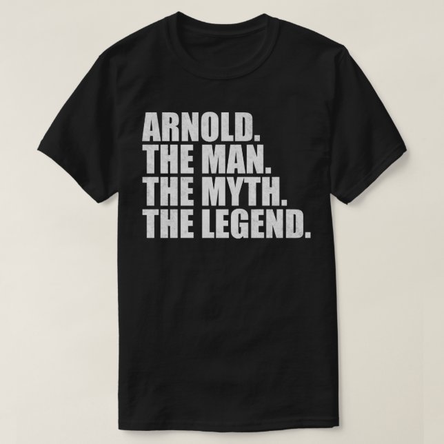 ArnoldArnold Family name Arnold last Name Arnold S T-Shirt (Design Front)