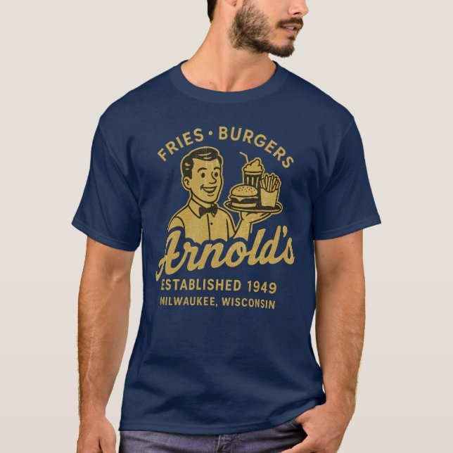 ARNOLD'S Established 1949 T-Shirt (Front)