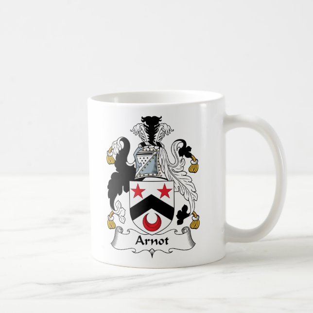 Arnot Family Crest Coffee Mug (Right)