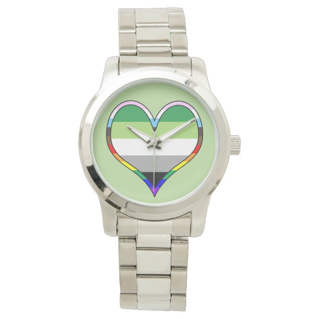 Aro Pride Heart Watch (Front)