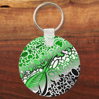 Aro Pride Squiggles Key Ring