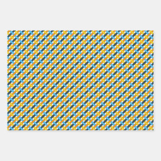 AroAce Sunset Pride Woven Seamless Pattern Wrapping Paper Sheet