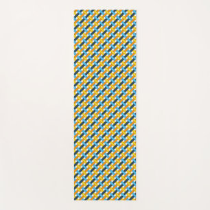 AroAce Sunset Pride Woven Seamless Pattern Yoga Mat