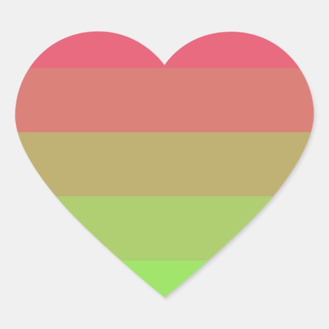 Aroflux Pride Heart Sticker (Front)