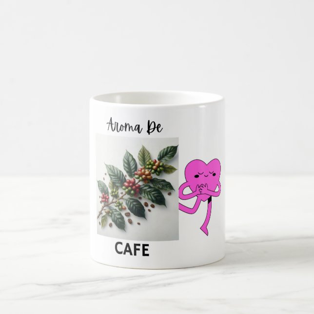 Aroma de Cafe Coffee Mug (Center)