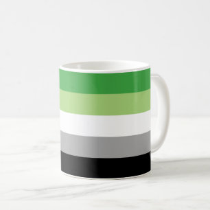 Aromantic Flag Mug