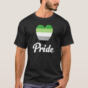 Aromantic Gay Pride Rainbow Word  2 T-Shirt