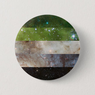 Aromantic nebula flag pin