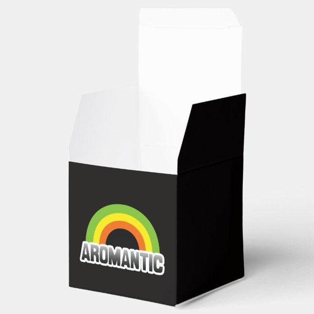 Aromantic Pride Favour Box (Opened)