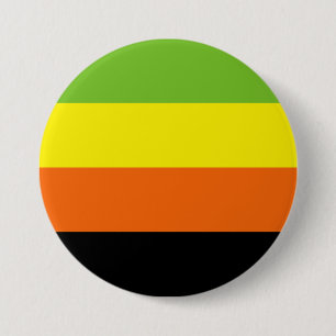 Aromantic Pride Flag 7.5 Cm Round Badge