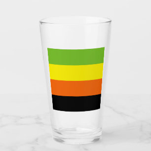 Aromantic Pride Flag Glass