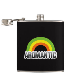Aromantic Pride Hip Flask