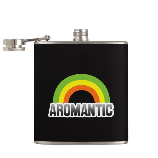 Aromantic Pride Hip Flask (Opened)