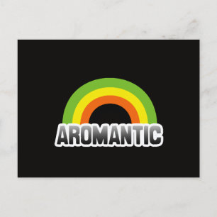 Aromantic Pride Postcard