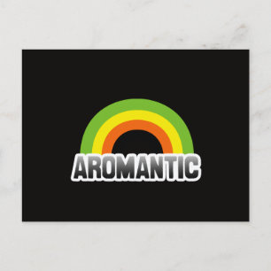 Aromantic Pride Postcard