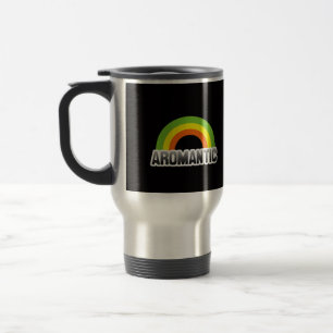 Aromantic Pride Travel Mug