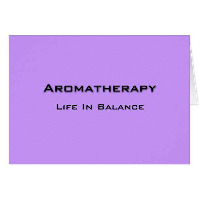 Aromatherapy - Black text (Front Horizontal)