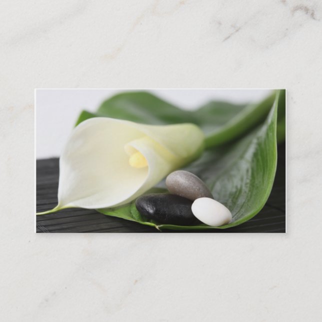 Aromatherapy Business Card (Front)