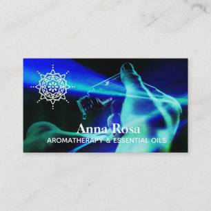 *~* Aromatherapy Healing Quality Essential Oils Business Card