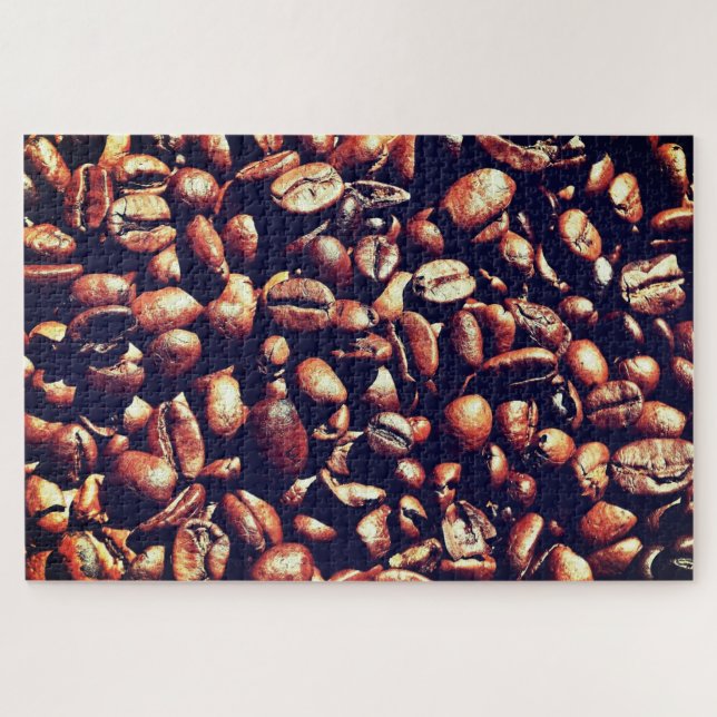 Aromatic Coffee Beans - Coffee Time Jigsaw Puzzle (Horizontal)
