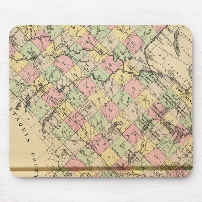 Aroostook Co, Maine Mouse Mat (Front)