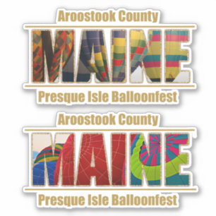 Aroostook County Maine Balloonfest In Presque Isle