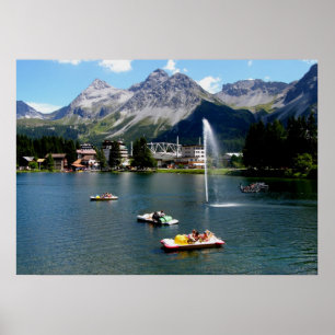 Arosa in Switzerland Poster