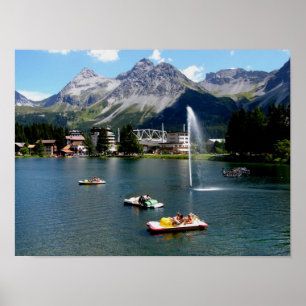Arosa in Switzerland Poster