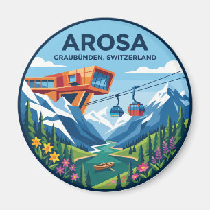Arosa Switzerland Magnet