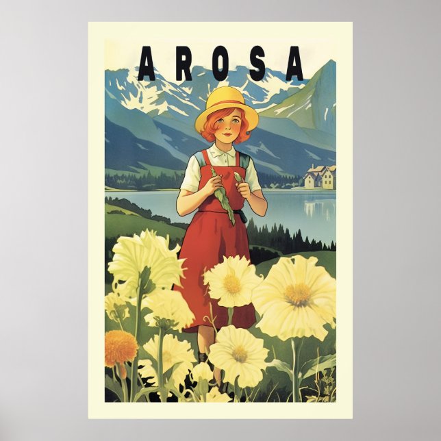 Arosa, Switzerland, Poster (Front)