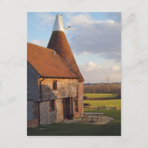 Around Britain,    Kentish Oast House Postcard
