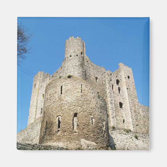 Around Britain,    Rochester castle Magnet (Front)