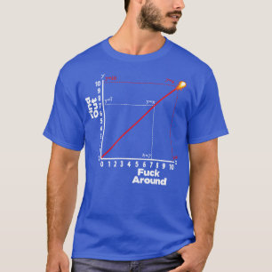 Around Find Out Graph Chart T-Shirt