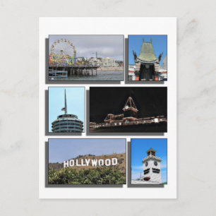 Around Los Angeles California Postcard