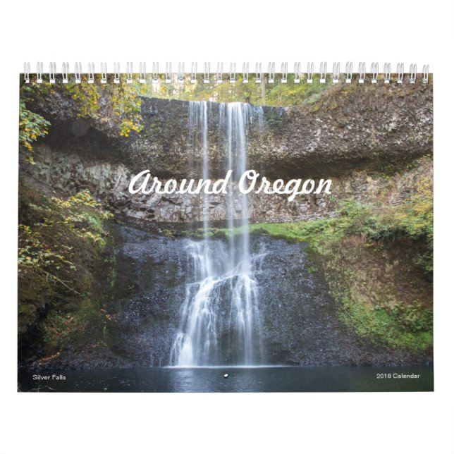 Around Oregon 2019 Calendar (Cover)