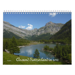 around Switzerland in 2012 Calendar