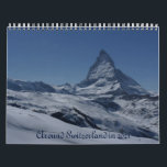 around Switzerland in 2021 Calendar<br><div class="desc">Stunning pictures of Switzerland for this 2021 calendar. Travel safely without leaving your home.</div>